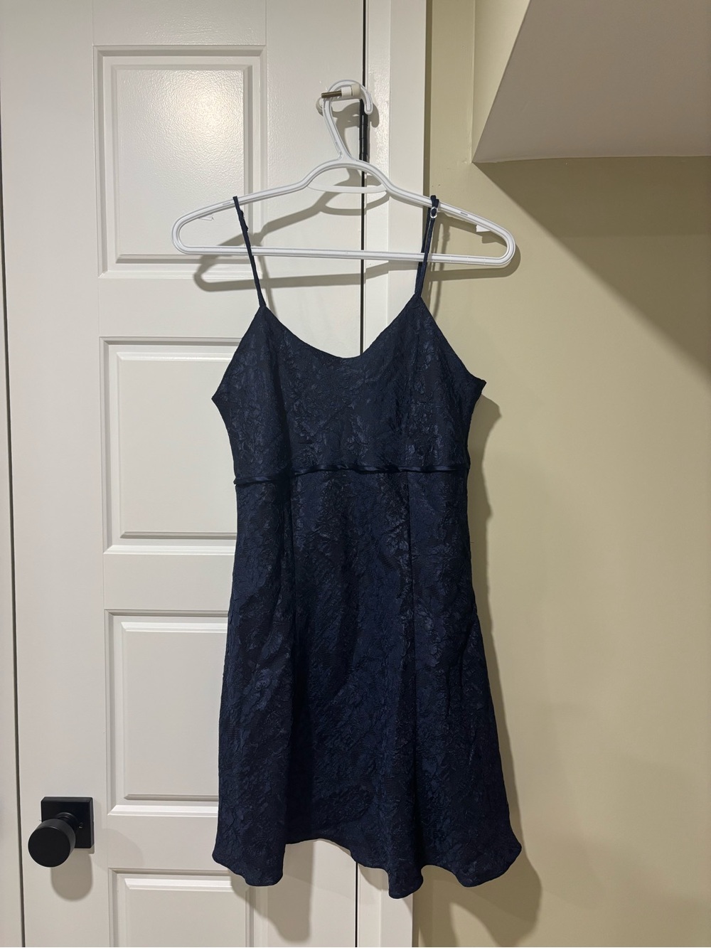 La SENZA Navy Lace Mini Dress